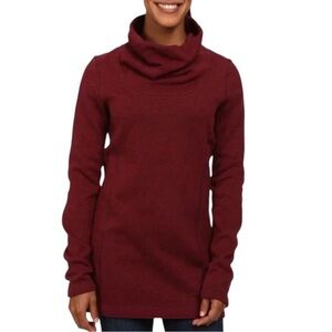 Arc’Teryx Women’s Desira Cowlneck Tunic Pullover Zinfandel (Maroon) Medium